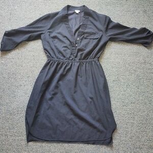 Merona Black Long Sleeve Dress